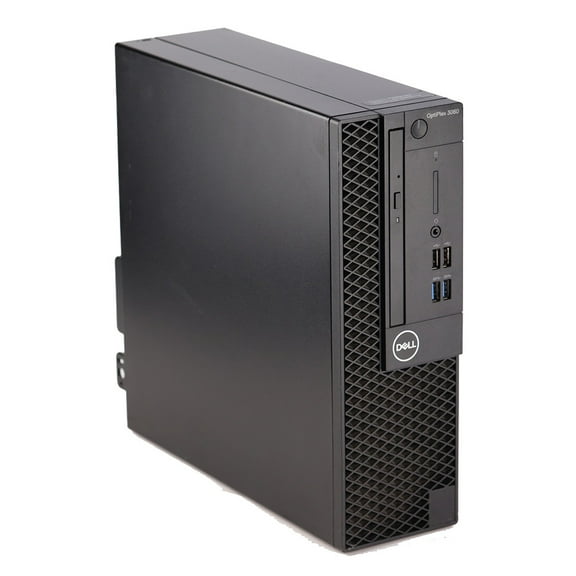 Restored Dell OptiPlex 3060 SFF Desktop Computer | Intel Quad-Core i3 (3.6 GHz) | 8GB RAM | 256GB SSD | Windows 11 Pro | Home or Office PC (Refurbished)