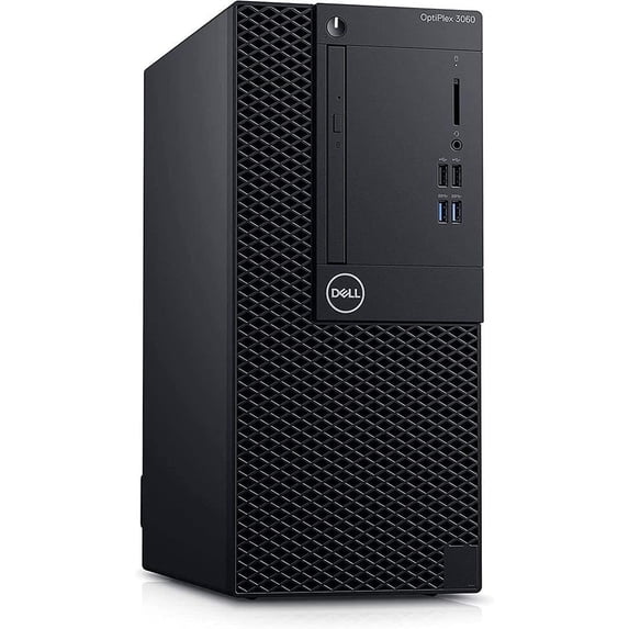 Dell OptiPlex 3060 Tower Desktop Computer | Intel Hexa-Core i5-8500 (3 GHz)| 16GB RAM | 128GB SSD | Windows 11 | Home or Office PC