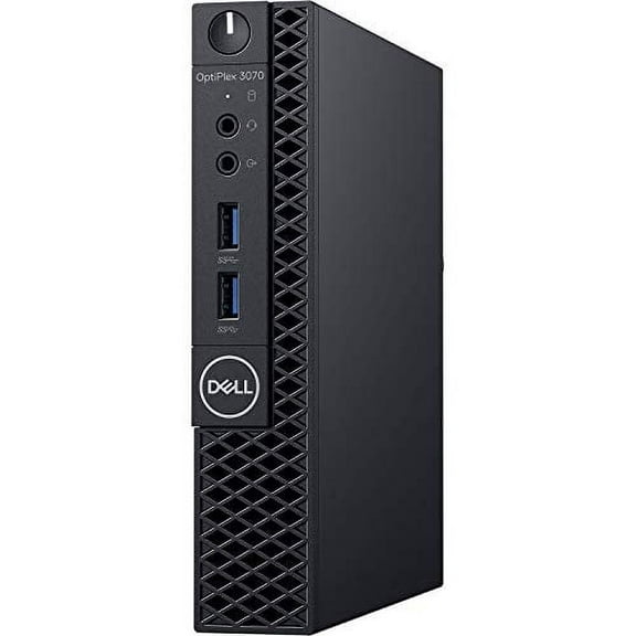 Restored Dell OptiPlex 3070 Desktop Computer - Intel Core i5-9500T - 8GB RAM - 256GB SSD - Micro PC (Refurbished)