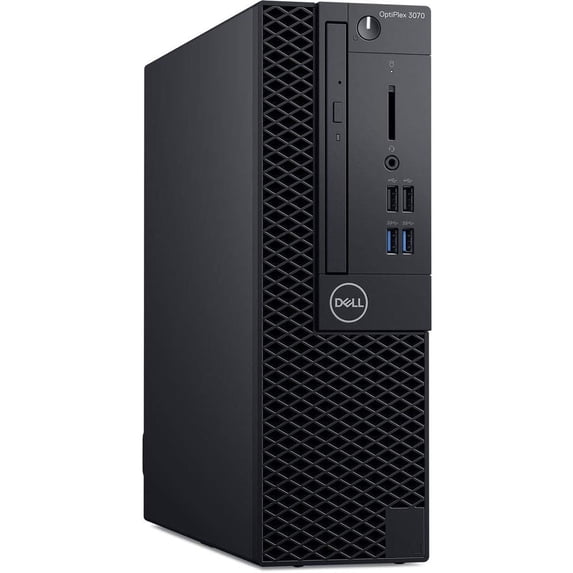 Restored Dell OptiPlex 3070 SFF Desktop Computer | Intel Hexa-Core i5-9500 (3 GHz)| 16GB RAM | 128GB SSD | Windows 11 | Home or Office PC (Refurbished)