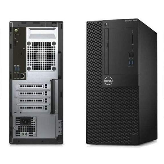 Restored Dell OptiPlex 3070 Tower Desktop Computer | Intel Hexa-Core i5-9500 (3.0 GHz) | 16GB RAM | 256GB SSD | Windows 11 Pro (Refurbished)