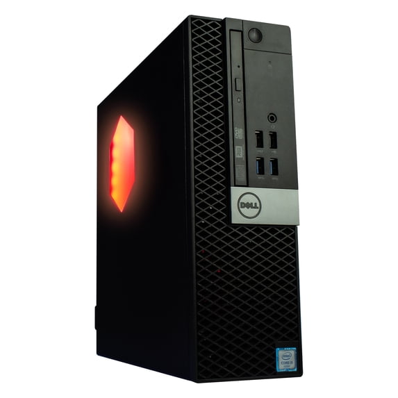 Restored Dell OptiPlex 5040 Desktop Tower Computer, Intel Core i5, 16GB RAM, 500GB SSD, DVD-ROM, Windows 10, Black (Refurbished)