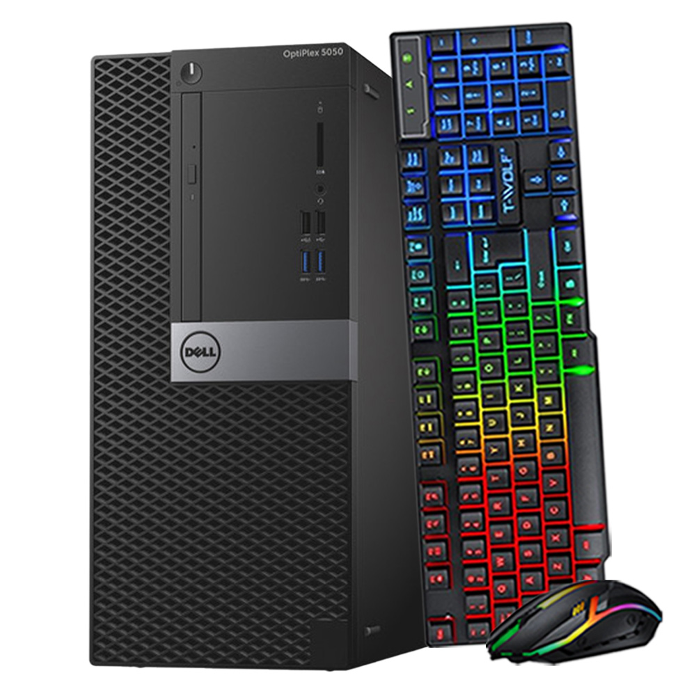 Restored Dell OptiPlex 5050 Gaming Tower Intel Core i5-7th