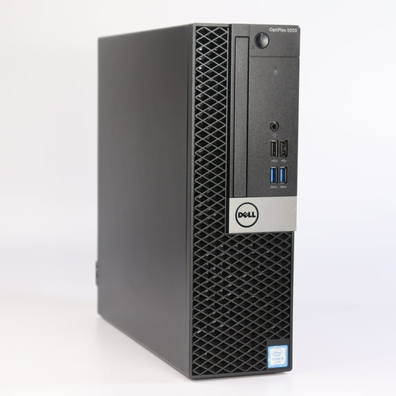 Restored Dell OptiPlex 5050 SFF Desktop Computer Intel Core i5-7500 3.4GHz 16GB RAM 256GB SSD Wi-Fi Windows 10 Pro PC (Refurbished)