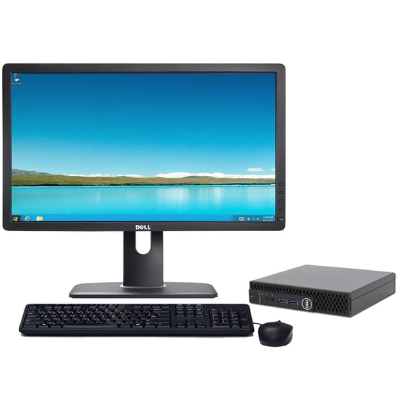 Restored Dell OptiPlex 5060 Windows 11 Desktop Computer Core i5-8500T (2.1 GHz) Processor 16GB RAM 512GB SSD 22" LCD Home or Office PC (Refurbished)