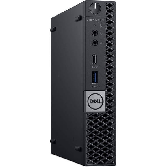 Restored Dell OptiPlex 5070-Micro, Core i7-9700T 2.0GHz, 8GB RAM, 512GB Solid State Drive, Windows 11 Pro 64Bit (Refurbished)
