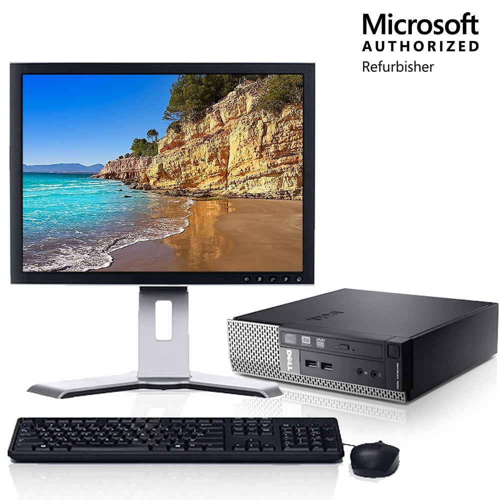 ディスプレイ・モニター本体 PC  Dell OptiPlex 7010 Restored Dell OptiPlex 7010 Desktop Computer Intel Core i5 4GB