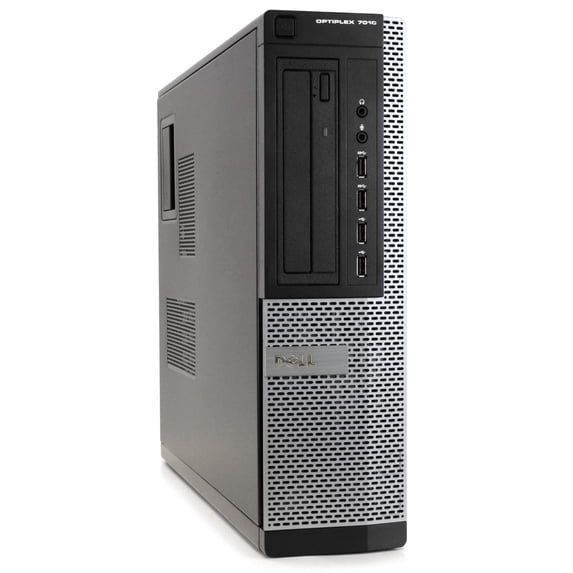Restored Dell OptiPlex 7010 Desktop Computer, Intel Core i7, 16GB RAM, 500GB HD, DVD-ROM, Windows 10 Home, Black (Refurbished)