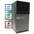 thumbnail image 1 of Restored Dell OptiPlex 7010 Desktop Computer Tower Quad Core Intel i5 (3.5GHz Turbo) 16GB DDR3 RAM 250GB SSD Solid State WiFi-5G + Bluetooth Windows 10 Pro Home or Office PC (Refurbished), 1 of 6