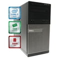 thumbnail image 1 of Restored Dell OptiPlex 7010 Desktop Computer Tower Quad Core Intel i7 (3.9GHz Turbo) 16GB DDR3 RAM 250GB SSD Solid State WiFi-5G + Bluetooth Windows 10 Pro Home or Office PC (Refurbished), 1 of 6