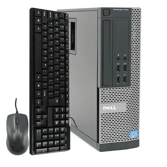 Restored Dell OptiPlex 7010 Desktop SFF Computer PC Intel Core i7 3.40GHZ Processor 16GB Ram 120GB SSD + 500GB HDD BTO Wifi & Bluetooth HDMI AMD Radeon RX 550 4GB GDDR5, Windows 10 (Refurbished)