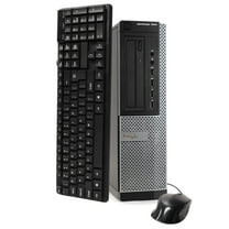 Restored Dell OptiPlex 7010 Desktop Tower Computer, Intel Core i5, 8GB RAM, 500GB HD, DVD-ROM, Windows 10 Home, Black (Refurbished)