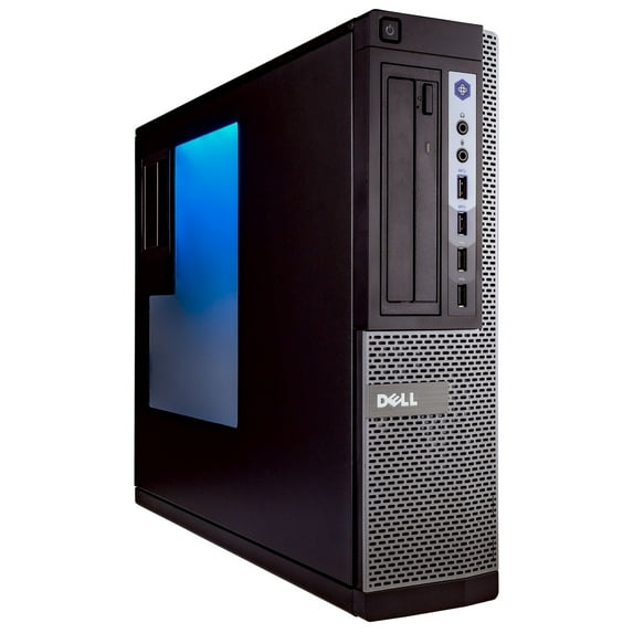 Restored Dell OptiPlex 7010 Desktop Tower Computer, Intel Core i5, 8GB RAM, 500GB SSD, DVD-RW, Windows 10 Home, Black (Refurbished)