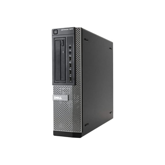 Restored Dell OptiPlex 7010 Desktop Tower Computer, Intel Core i7, 8GB RAM, 500GB HD, DVD-ROM, Windows 10 Professional, Black (Refurbished)