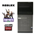 thumbnail image 1 of Restored Dell OptiPlex 7010 Gaming Computer PC, Intel i5 Quad Core Gen 3, with Radeon Graphics, 8GB DDR3 RAM, 256GB SSD + 500GB HDD, WiFi, Windows 11 (Fortnite Ready) (Refurbished), 1 of 6