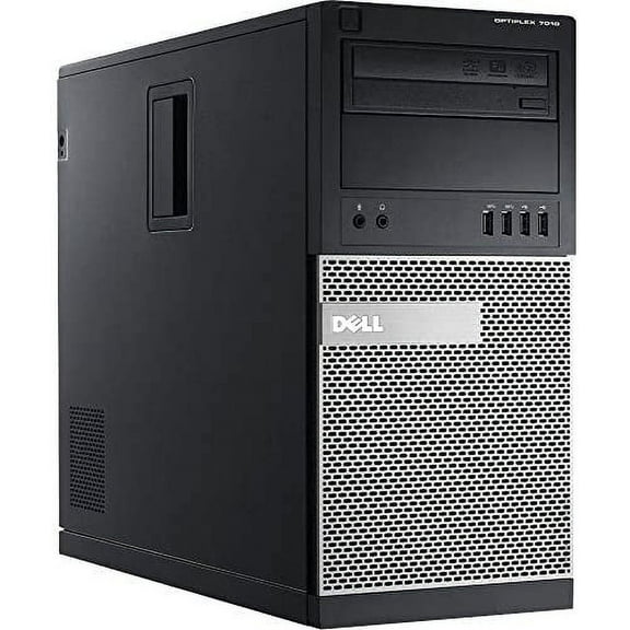 Restored Dell OptiPlex 7010 Mini tower Core i7-3770 3.40GHz 8GB RAM 500GB SATA Desktop (Refurbished)