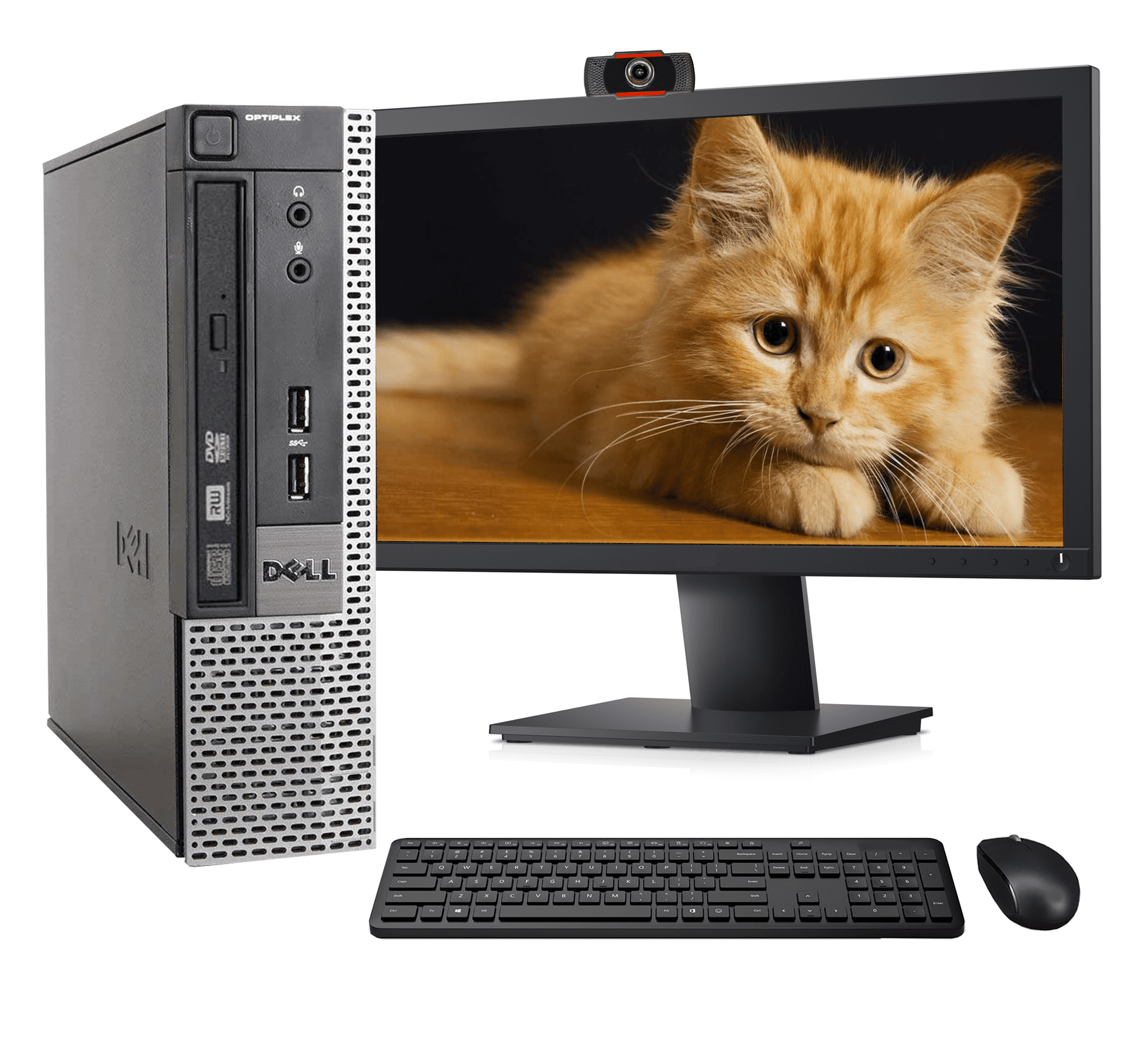 Restored Dell OptiPlex 7010 USFF Computer Desktop PC, Intel i5 3.2 