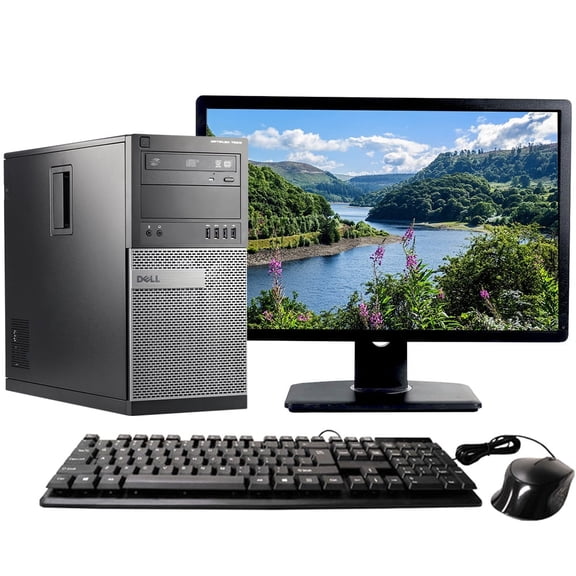 Restored Dell OptiPlex 7020 Desktop, Core i5-4570, 16GB, 1TB HD, Black (Refurbished)