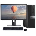 thumbnail image 1 of Restored Dell OptiPlex 7040 Windows 10 Desktop Computer Core i5-6500 CPU 16GB RAM 128GB SSD 22" LCD Monitor with Wireless Keyboard and Mouse (Refurbished), 1 of 5