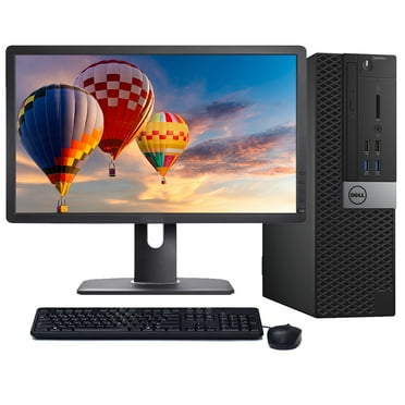 Restored Dell OptiPlex 7040 Windows 10 Desktop Computer Core i5-6500 CPU 16GB RAM 256GB SSD 22" LCD Monitor with Wireless Keyboard and Mouse (Refurbished)