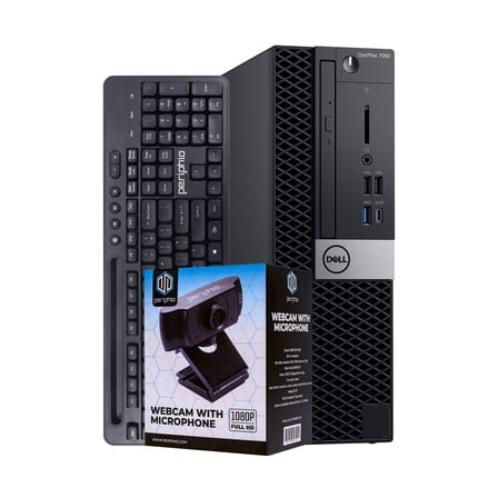 Restored Dell OptiPlex 7060 Desktop PC Intel Core i5 500GB SSD 8GB DDR4 RAM Windows 11 Home DVD WIFI + Bluetooth Wireless Keyboard & Mouse (Refurbished)
