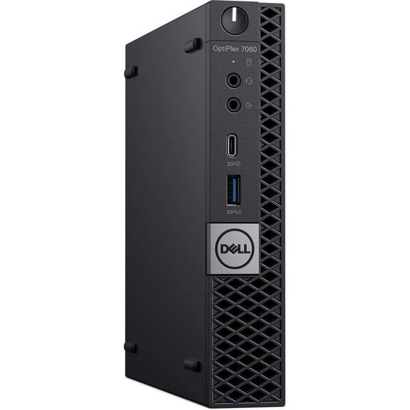 Restored Dell OptiPlex 7060 Micro Desktop Computer | Intel Hexa-Core i7-8700 (3.2 GHz)| 16GB RAM | 1TB SSD | Windows 11 Pro | Home or Office PC (Refurbished)