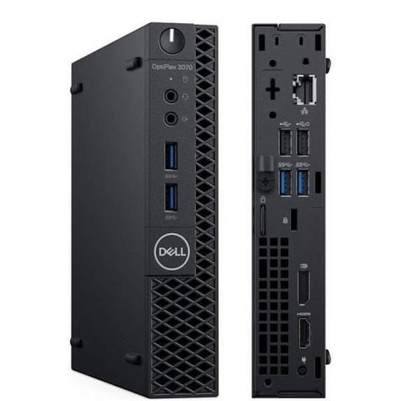 Dell OptiPlex 7060 Micro Desktop Computer | Intel Hexa-Core i7-8700T (2.4GHz) Processor | 32GB RAM | 512GB SSD | Windows 11