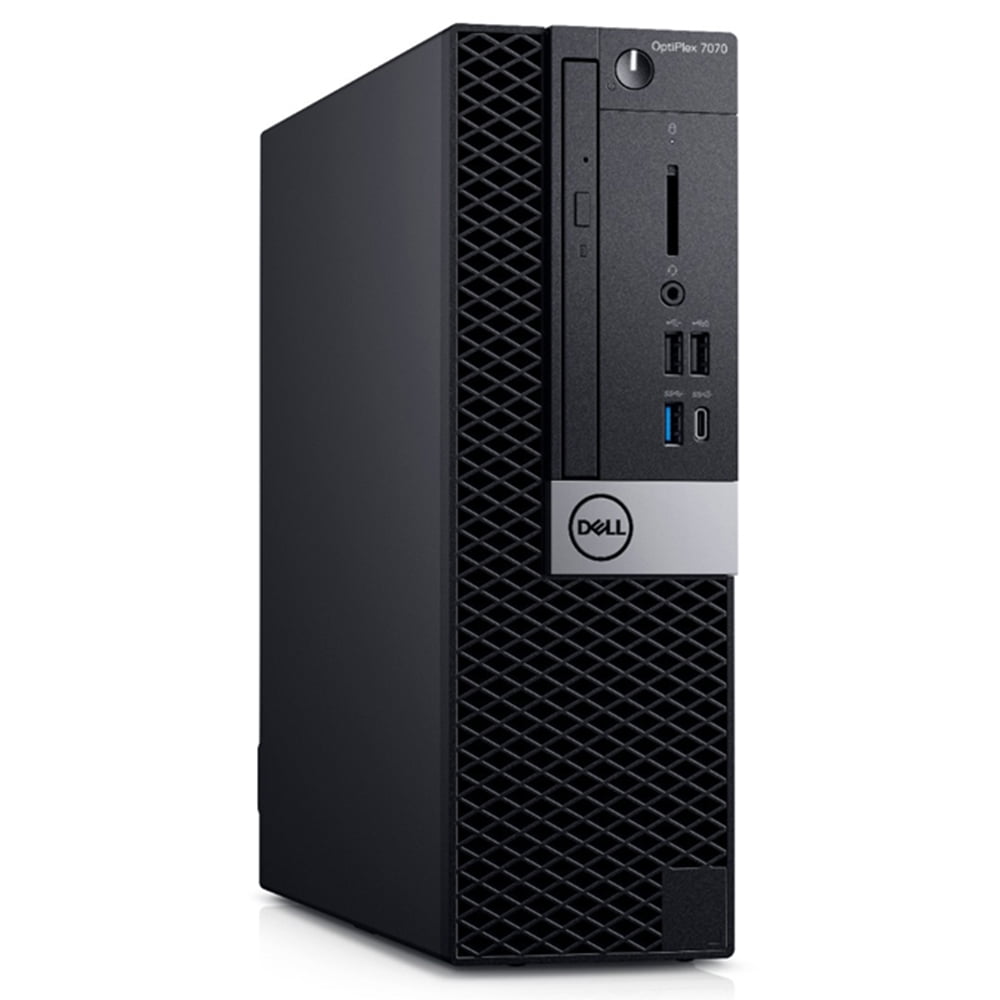 Restored Dell OptiPlex 7070 SFF Desktop Computer | Intel Hexa-Core i5-9500 (3 GHz)| 8GB RAM | 128GB SSD | Windows 11 | Home or Office PC (Refurbished)