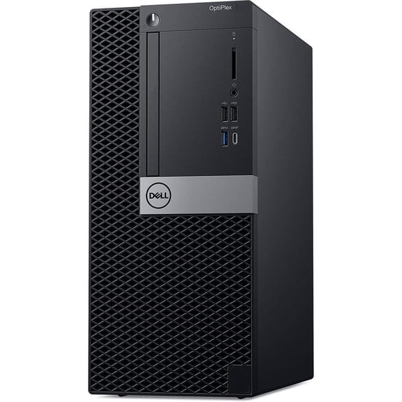 Restored Dell OptiPlex 7070 Tower Desktop Computer | Intel Hexa-Core i5-9500 (3.0 GHz)| 32GB RAM | 512GB SSD | Windows 11 | Home or Office PC (Refurbished)