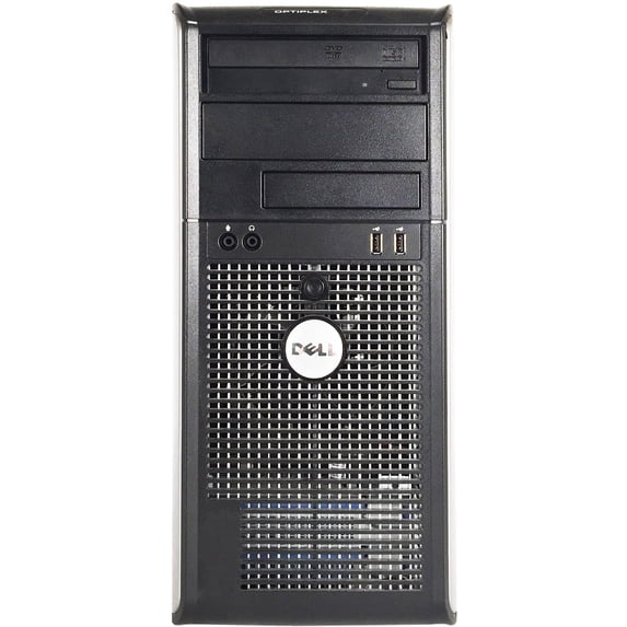 Restored Dell OptiPlex 755 Tower Desktop PC with Intel Core 2 Duo E7200 Processor, 4GB Memory, 160GB Hard Drive and Windows 10 Pro (Monitor Not Included) (Refurbished)