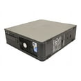 thumbnail image 1 of Restored Dell OptiPlex 760 - SFF - Core 2 Duo E7400 / 2.8 GHz - RAM 4 GB - HDD 1 TB - GMA X4500 - Gigabit Ethernet - Win 10 Pro - monitor: none - black, silver (Refurbished), 1 of 3