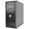 thumbnail image 1 of Restored Dell OptiPlex 760 Tower Desktop PC with Intel Core 2 Duo Processor, 4GB Memory, 250GB Hard Drive and Windows 10 Pro (Monitor Not Included) (Refurbished), 1 of 4