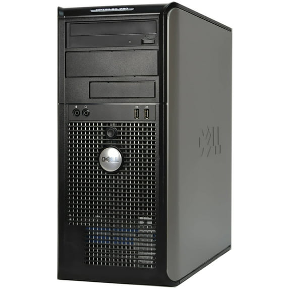 Restored Dell OptiPlex 780-T Desktop PC with Intel Core 2 Duo Processor, 8GB Memory, 2TB Hard Drive and Windows 10 Pro (Monitor Not Included) (Refurbished)