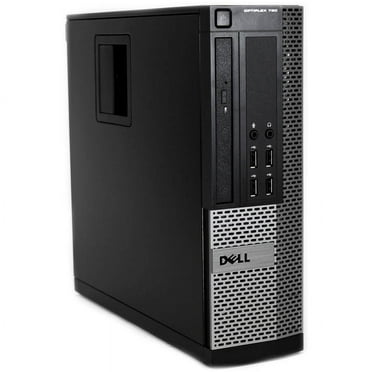 Restored Dell OptiPlex 790 Desktop Tower Computer, Intel Core i5, 4GB RAM, 250GB HD, DVD-ROM, Windows 10 Pro 64-bit, Black (Refurbished)