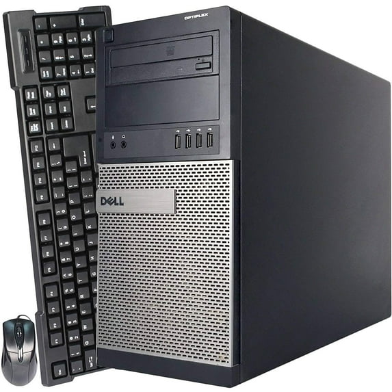Restored Dell OptiPlex 790 Tower Computer PC, 3.20 GHz Intel i5 Quad Core Gen 2, 8GB DDR3 RAM, 1TB SATA Hard Drive, Windows 10 Home 64 bit (Refurbished)
