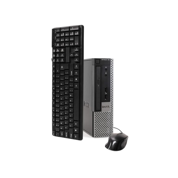 Restored Dell OptiPlex 790 Ultra Small Form Desktop Computer PC, 3.20 GHz Intel i5 Quad Core Gen 2, 4GB DDR3 RAM, 240GB SSD Hard Drive, Windows 10 Home 64Bit (Refurbished)