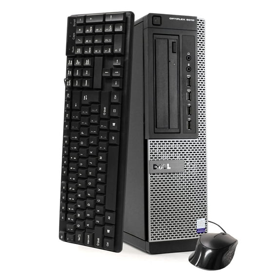 Restored Dell OptiPlex 9010 Desktop Tower Computer, Intel Core i7, 16GB RAM, 1TB HD, DVD-ROM, Windows 10 Home, Black (Refurbished)