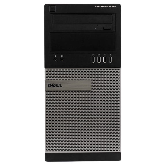 Restored Dell OptiPlex 9020 Desktop Tower Computer, Intel Core i5, 16GB RAM, 2TB HD, DVD-ROM, Windows 10 Professional, Black (Refurbished)