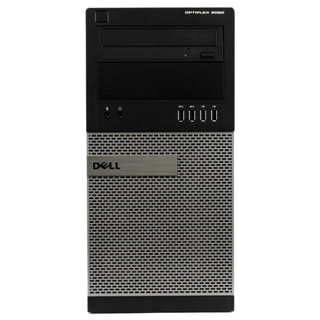 Restored Dell OptiPlex 9020 Desktop Tower Computer, Intel Core i5, 16GB RAM, 2TB HD, DVD-ROM, Windows 10 Professional, Black (Refurbished)