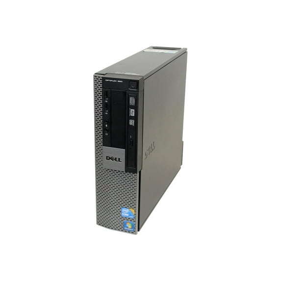 Restored Dell OptiPlex 980 SFF Desktop PC with Intel Core i5-650 Processor, 4GB Memory, 250GB Hard Drive and Windows 10 Pro (Monitor Not Included) (Refurbished)