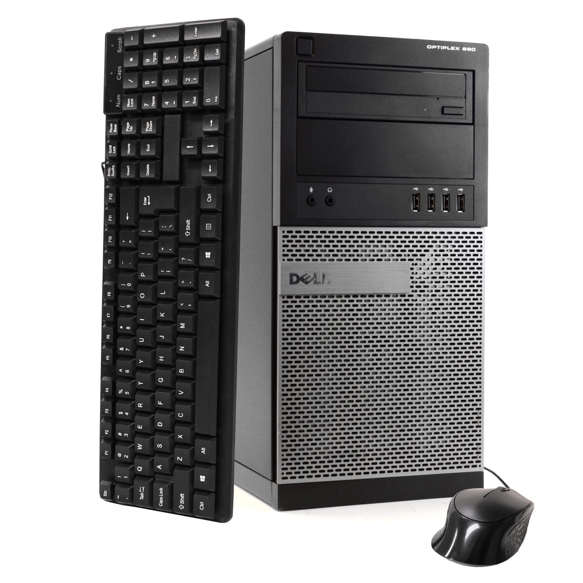 Restored Dell OptiPlex 990 Desktop Tower Computer, Intel Core i7