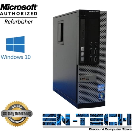 Restored Dell OptiPlex 990 SFF PC - Intel Core i5 2400 2nd Gen 3.1 GHz 8GB 2TB HDD DVD-ROM Windows 10 Pro 64-Bit (Refurbished)