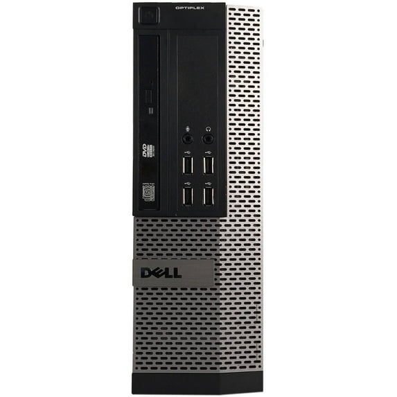 Restored Dell OptiPlex 990 Small Form Factor Desktop PC with Intel Core i3-2100 Processor, 8GB Memory, 320GB Hard Drive and Windows 10 Pro (Monitor Not Included) (Refurbished)
