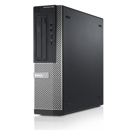 Restored Dell OptiPlex Desktop Computer 3.1GHz i3 4GB 250GB DVD-RW HDMI DVD Wi-Fi Windows 10 PC (Refurbished)