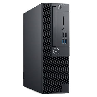 Restored Dell OptiPlex Desktop Computer with a Intel Core i3 3.9GHz 7th gen Processor, choose Memory, Hard drive, and LCD Options - Windows 10 PC (Refurbished)