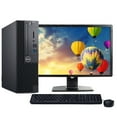 thumbnail image 1 of Restored Dell OptiPlex Desktop Computer | Intel Core i3 7th gen | 8GB RAM | 512GB SSD | Windows 10 | 24" LCD (Refurbished), 1 of 5