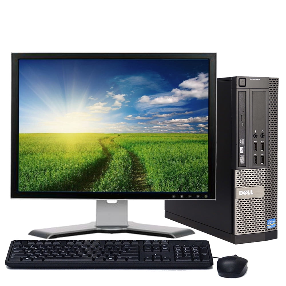 COMPLETE SYSTEM COMPUTER DESKTOP PC INTEL CORE i3 500GB HDD 8GB RAM 19''  TFT LCD