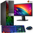thumbnail image 1 of Restored Dell OptiPlex Desktop Computer PC with RGB Panel, Intel i5 Quad-Core 6th Gen. Processor, 16GB Ram, 1TB SSD, 22 inch Monitor, BTO RGB Gaming Keyboard & Mouse, WiFi, Windows 10 Pro (Refurbished), 1 of 8