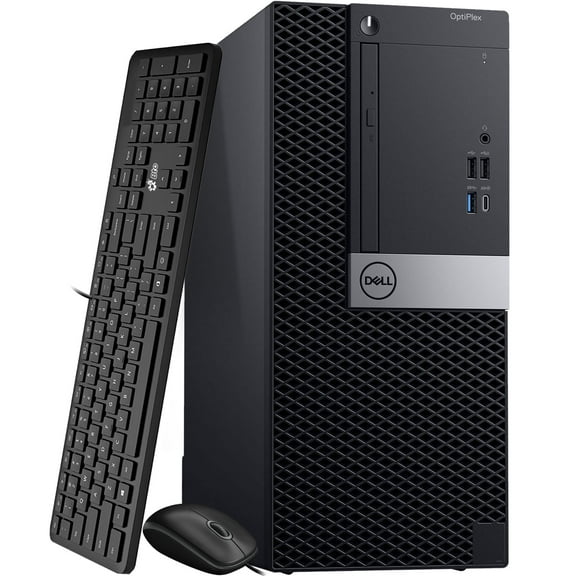 Restored Dell OptiPlex Desktop Computer PC Tower Intel Core i7-8700 Processor, 16GB DDR4 RAM, 2TB HDD, Bto Keyboard & Mouse, Wi-Fi Windows 11 (Refurbished)