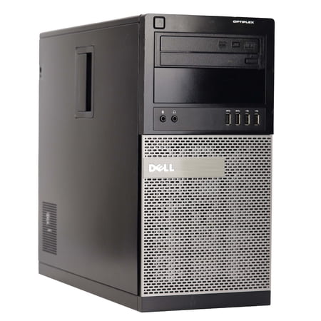 Restored Dell OptiPlex Desktop Computer Tower with a Intel Core i5 Processor, choose Memory, Hard drive, and LCD Options - Windows 10 Home or Professional PC (Refurbished)